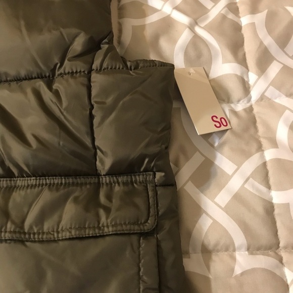 Junior's Sage Puffer Vest Small - Picture 4 of 7